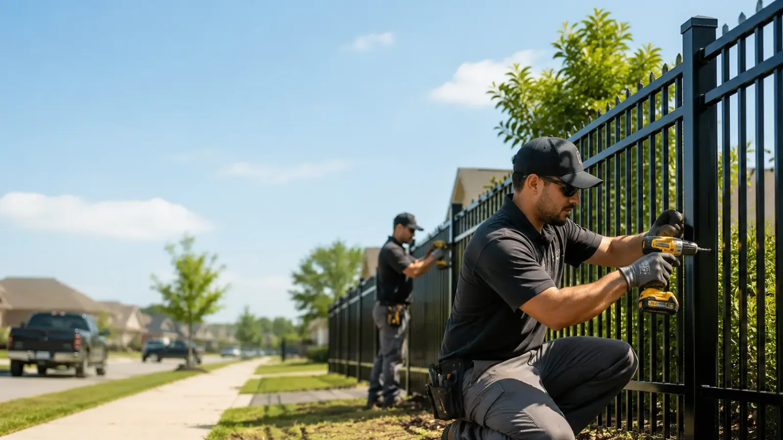 Metal Fence Installation in Horton, MI